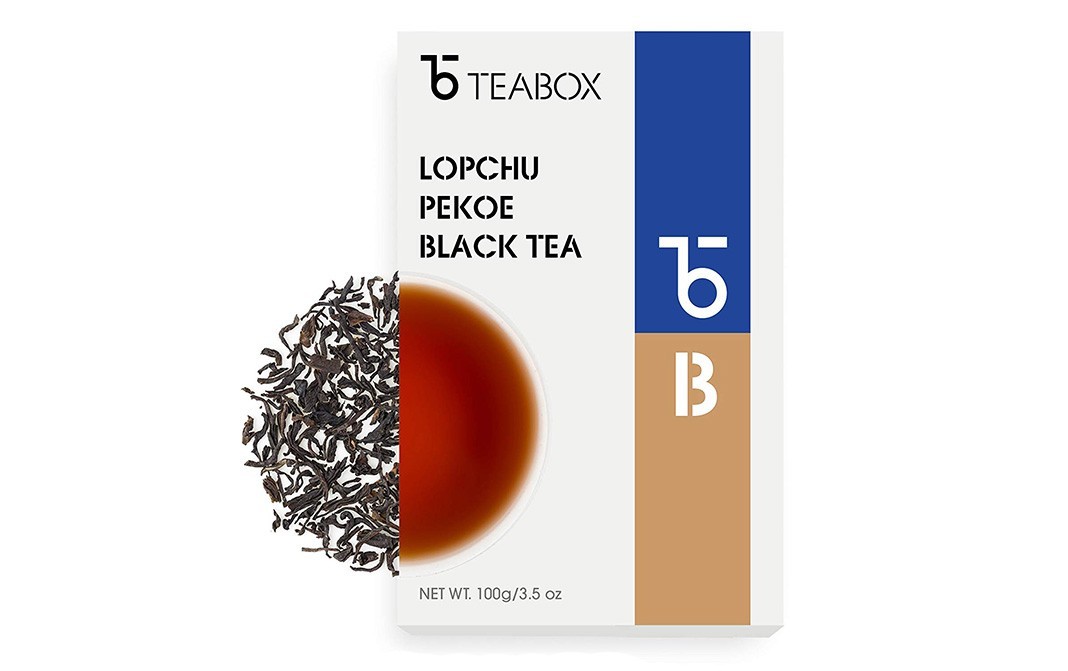 Teabox Lopchu Pekoe Black Tea    Box  100 grams